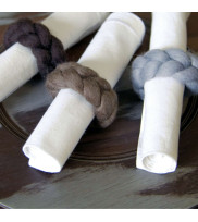 Napkin Rings BANDY Decorated