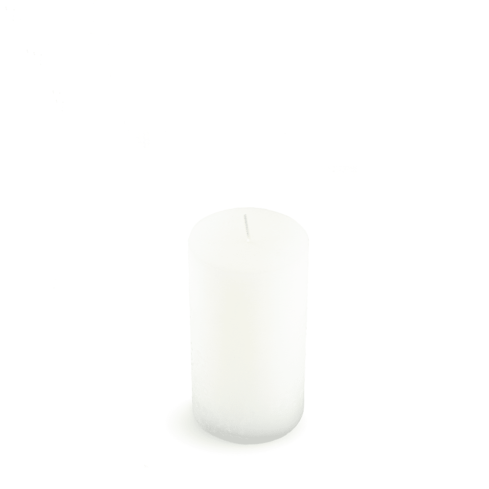 Cylinder candle RUSTIC Plain