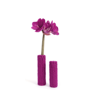 Knitted vase PIPE