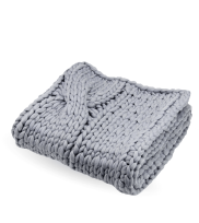 Knitted blanket FLUF braid