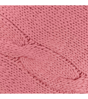 Knitted blanket FLUF braid Zoom