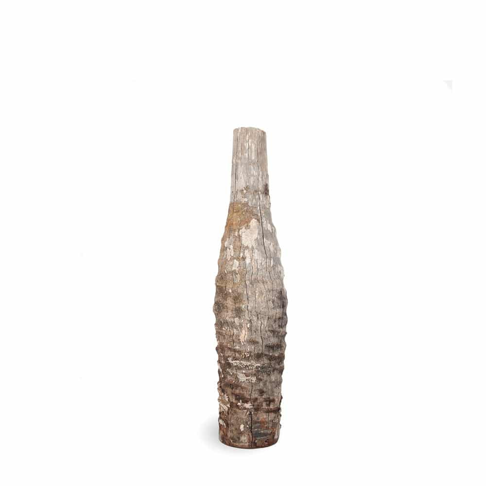 Ausgefallene Deko Vase TINDAYA pur aus verholzter Agave mit Glaseinsatz Höhe 60-80 cm