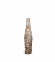 Ausgefallene Deko Vase TINDAYA pur aus verholzter Agave mit Glaseinsatz Höhe 60-80 cm